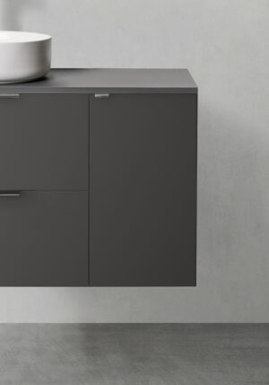 Sivukaappi Shape Softclose Antracit 300