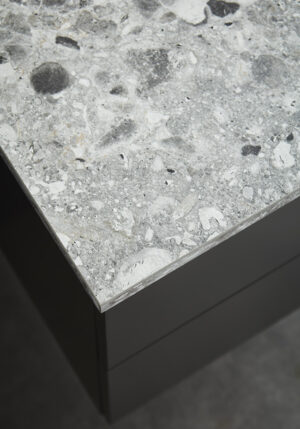 PöYtäTaso On Top 1200 Harmaa Terrazzo
