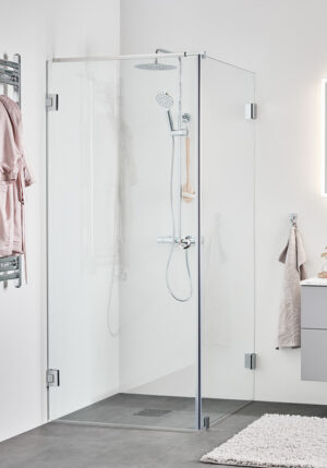 Suihkunurkka Infinity Combi Ovi/Seinä 100X100 Kromi Hafa