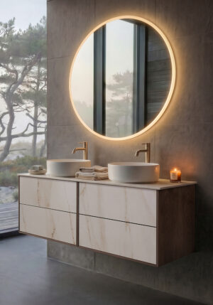 Pesuallaskaappi Edge Savu Tammi Stone 1200D