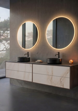 Pesuallaskaappi Edge Savu Tammi Stone 2000D