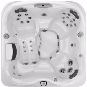 Jacuzzi® J-435™ ulkoporeallas ylhäältä kuvattuna