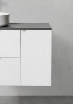 Sivukaappi Shape Softclose Valkoinen 300