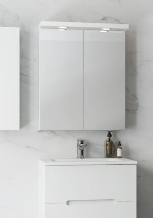 Peilikaappi Hafa Store Ledspot 600 Valk.